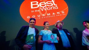 Lärare prisad på World Cookbook Awards i Kina