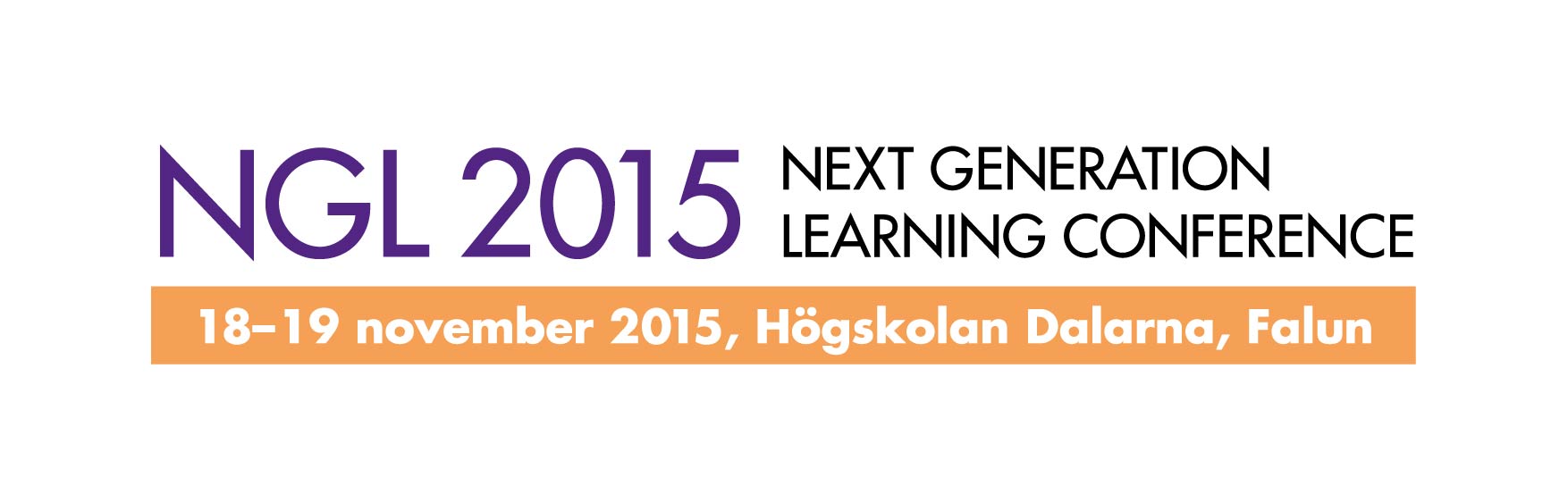 Next Generation Learning Conference 2015 1