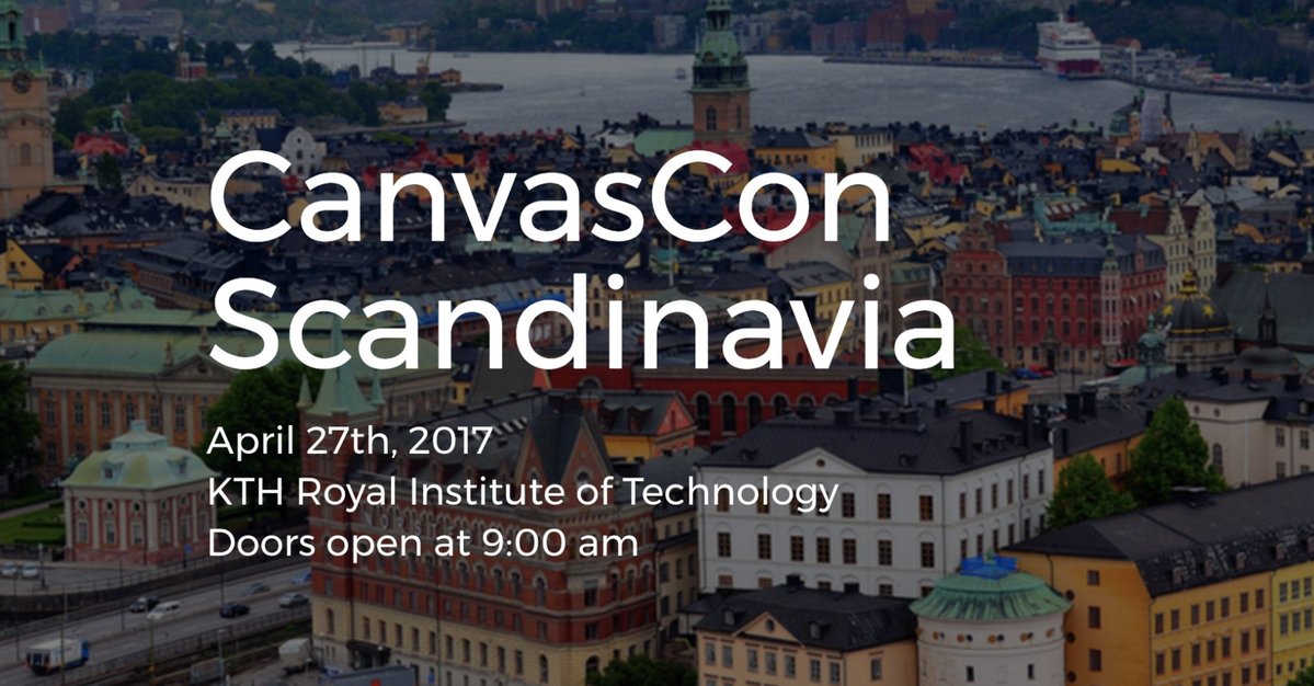 CanvasCon Scandinavia 2