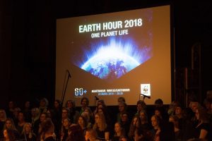 Rekordmånga kommuner deltog i Earth Hour