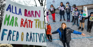 1 april: Barn i Sverige och världen springer 100 varv runt jordklotet för en bättre värld