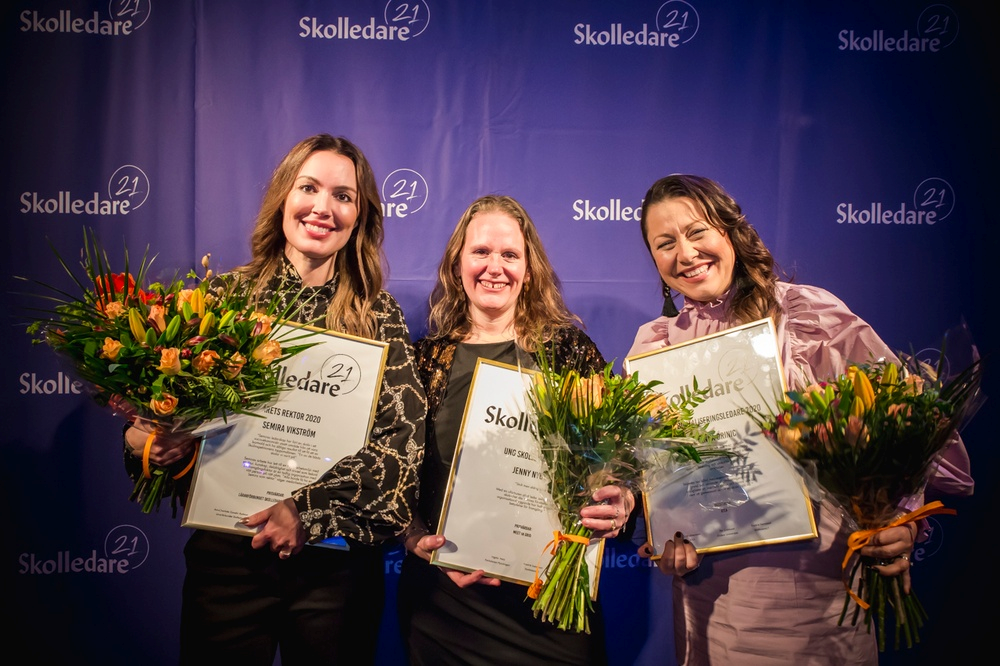 Sveriges viktigaste chefer hyllades på Skolledare21