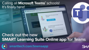 Ny integration mellan Microsoft Teams™ och SMART Learning Suite