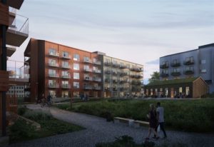 K2A startar nyproduktion av studentbostäder och LSS-boende i Sundsvall