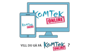 Kostnadsfria onlinekurser hos Komtek