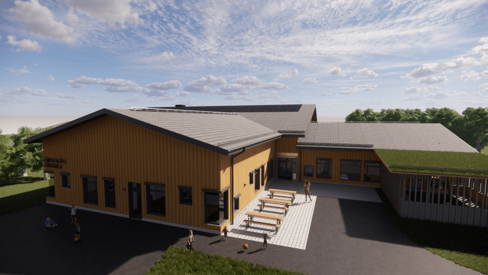 Hållbarhet i fokus när nya förskolor byggs i Uppsala