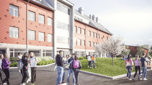 Toleredskolan på Hisingen i Göteborg utökas för fler elever