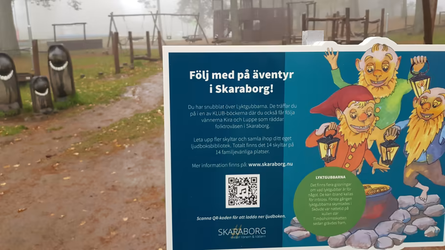 Hjälpa trollforskaren att Rädda folktroväsen i Skaraborg under påsklovet