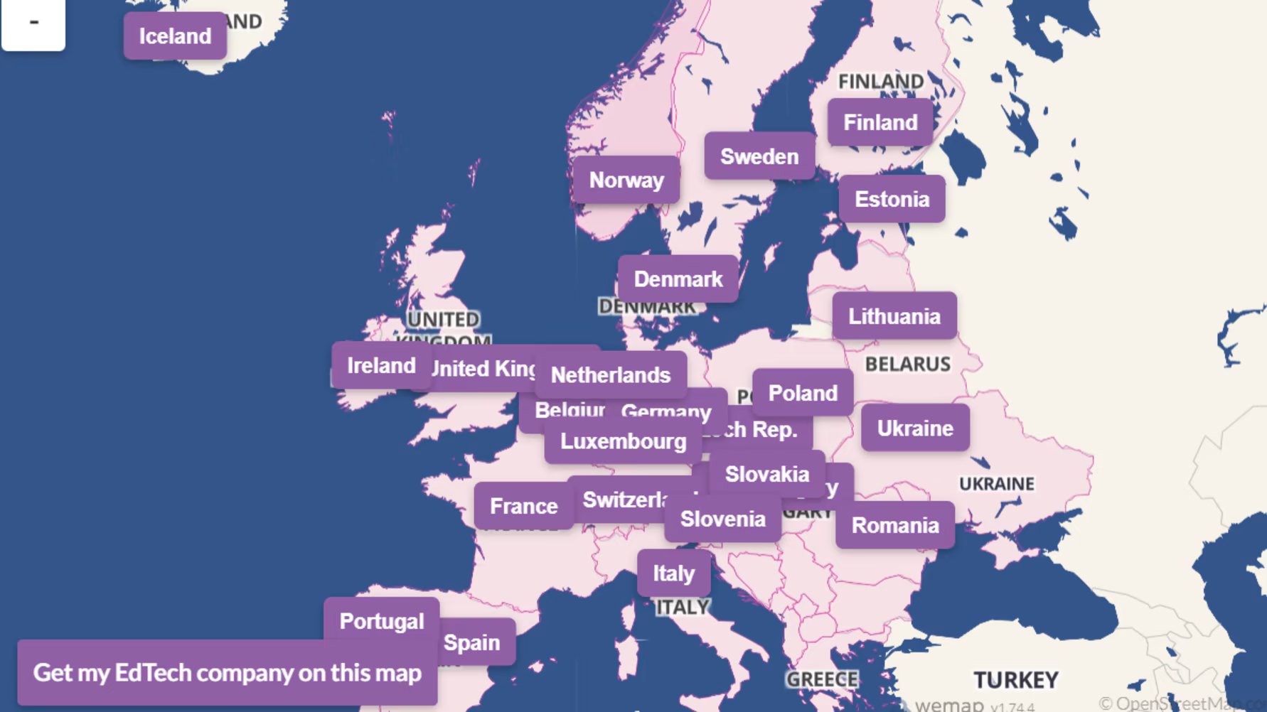Lansering: Redan över 1000 edtechföretag på Europas första edtechkarta