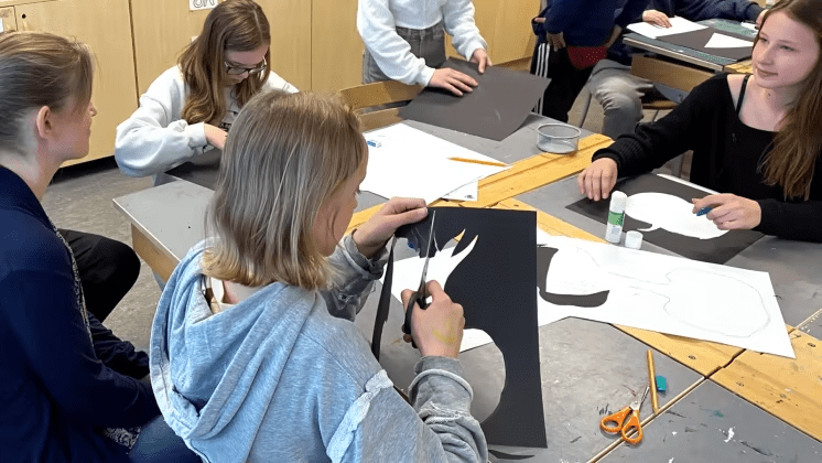 Elever är med och utformar nya Stavsborgsskolan i Nacka