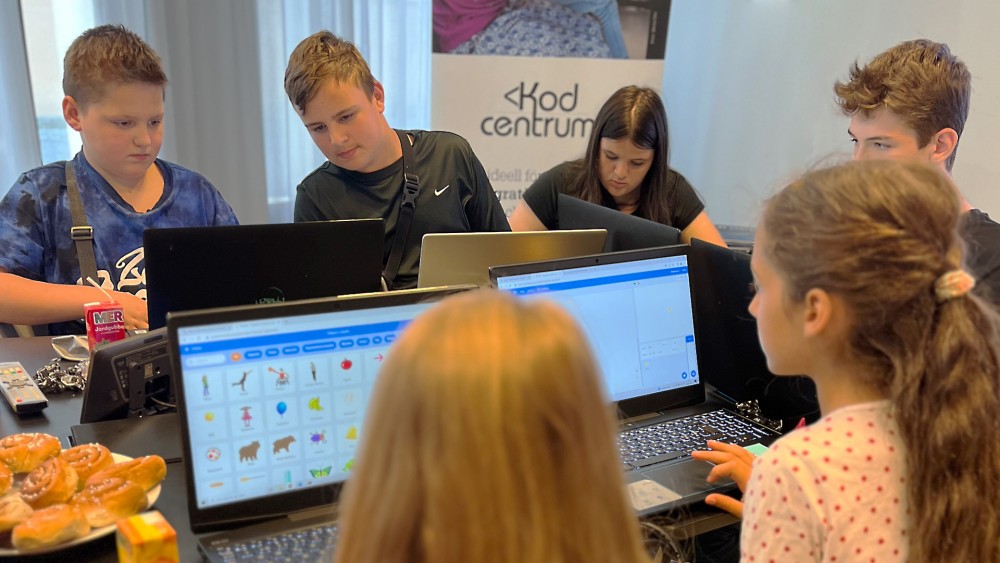 Nexer Group och Kodcentrum skapar möten mellan barn i Ukraina och Sverige