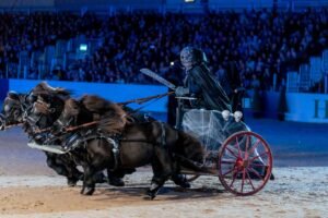 Teckentolkning på storbildsskärm– Jönköping Horse Show gör Familjeshowen ”Resan till det magiska landet” tillgänglig för fler