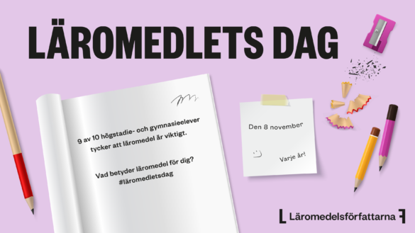 Fem sätt att uppmärksamma Läromedlets dag 2024