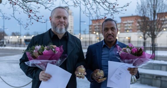 Fem lärare mottog studenternas pris Guldäpplet