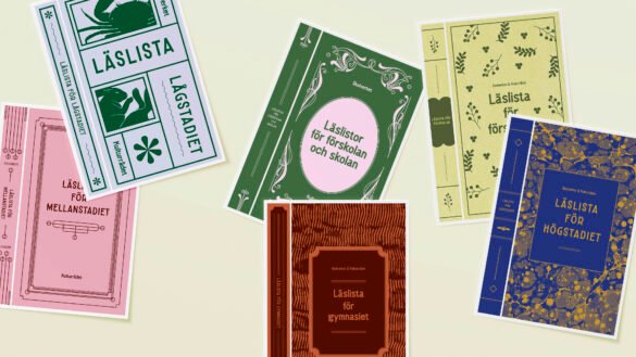 Tegel & Hatt designar läslistor för Kulturrådet och Skolverket – en satsning för att öka läsintresset bland barn och unga