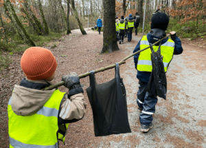 Påsholk i Sandsjöbacka naturreservat– elevers idé blev verklighet