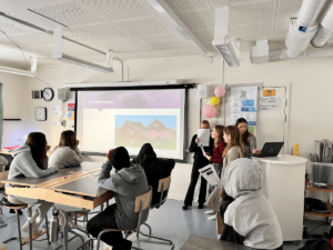 Rosviks skola tog brons när de föreställde sig framtidens samhälle med AI