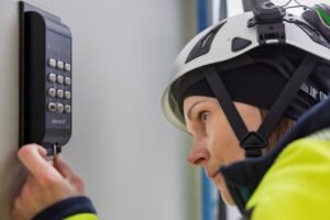 Säkerhet i fokus på nya Hertsöskolan