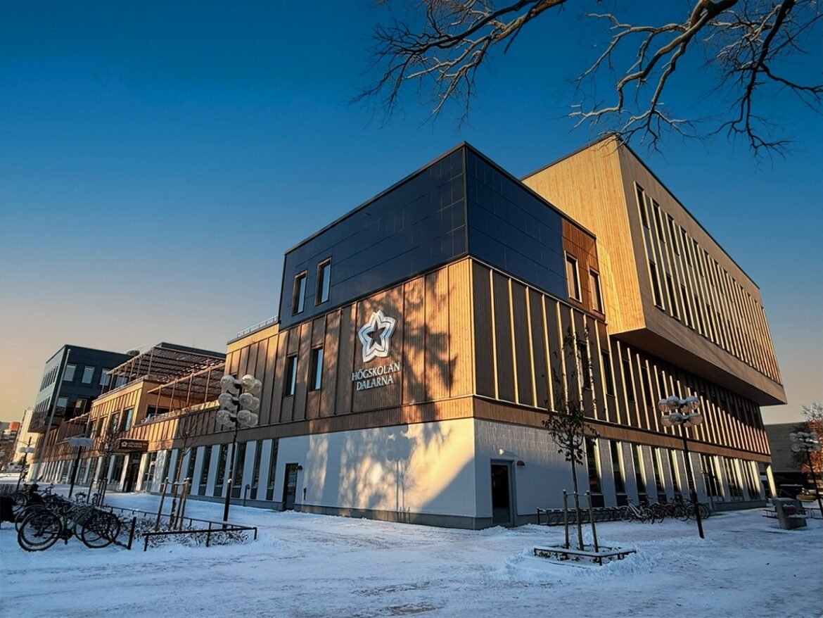 Campus borlänge vinter sfsfds