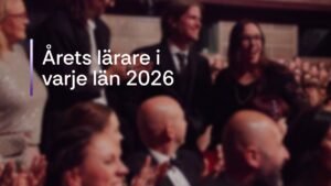 21 lärare – 21 län: Här är finalisterna till Årets lärare 2026